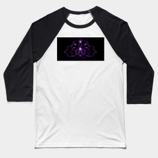 Abstract purple butterfly Baseball T-Shirt